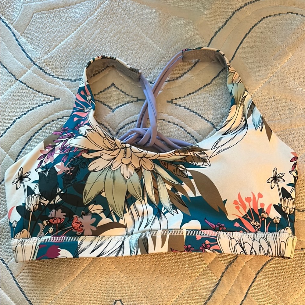 Born Primitive Sports Bra with Crisscross Straps